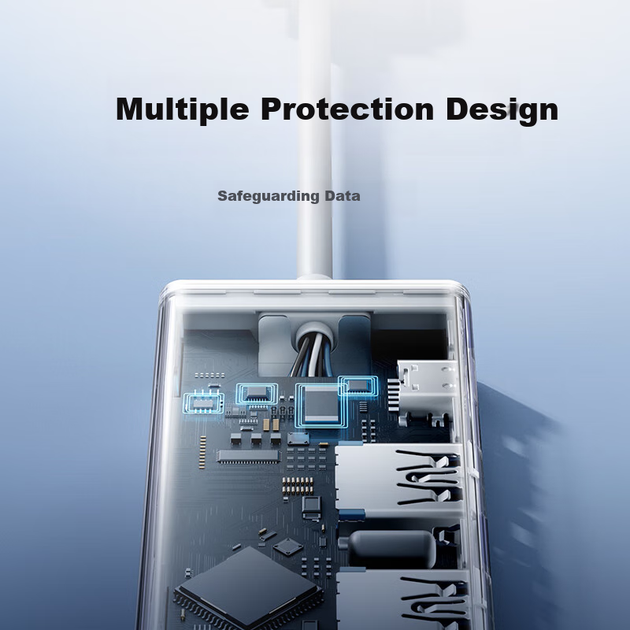 Розгалужувач MI USB для HDD 4 порти, багатофункціональний - зображення 8