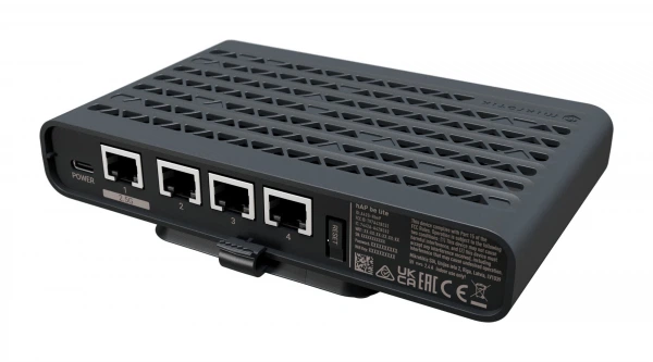 Беспроводной маршрутизатор MikroTik hAP be lite (A42G-HbeP) - Фото 2 Беспроводной маршрутизатор MikroTik hAP be lite (A42G-HbeP) - изображение 2