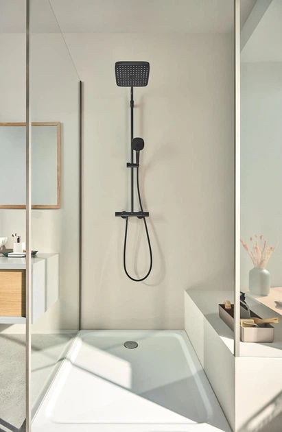 Душова система з термостатом для настінного монтажу Grohe Tempesta System 250 Cube (266892431) ( 21782 ) - зображення 15