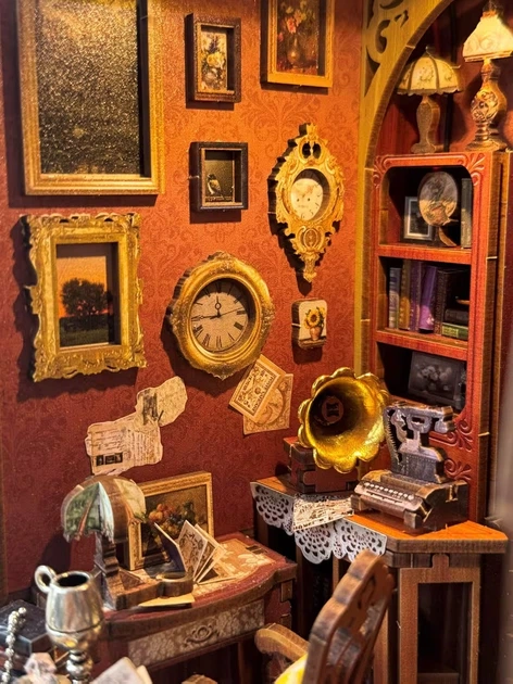 Бук Нук Антикварний магазин Інтер'єрний конструктор Book Nook Antique Shop DIY SQ-89 - зображення 2