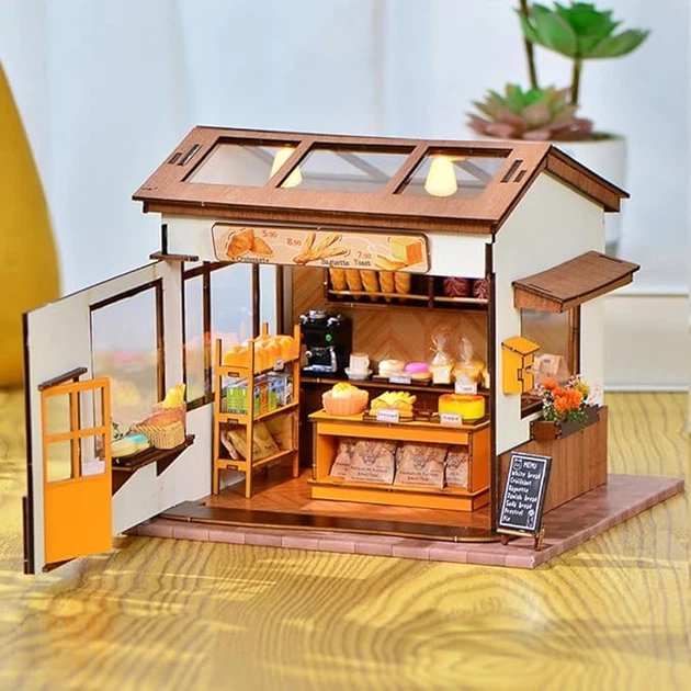 Румбокс Пекарня Roombox Boulangerie DIY CuteBee Інтер'єрний конструктор BM-880 - изображение 2