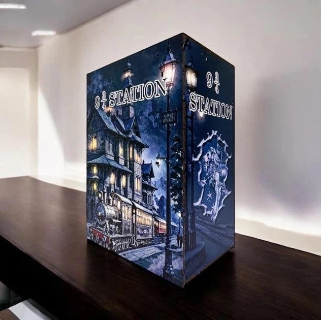 Бук Нук Магічний вокзал Гаррі Поттера Інтер'єрний конструктор Book Nook Magic Train Station DIY T-04 - изображение 4