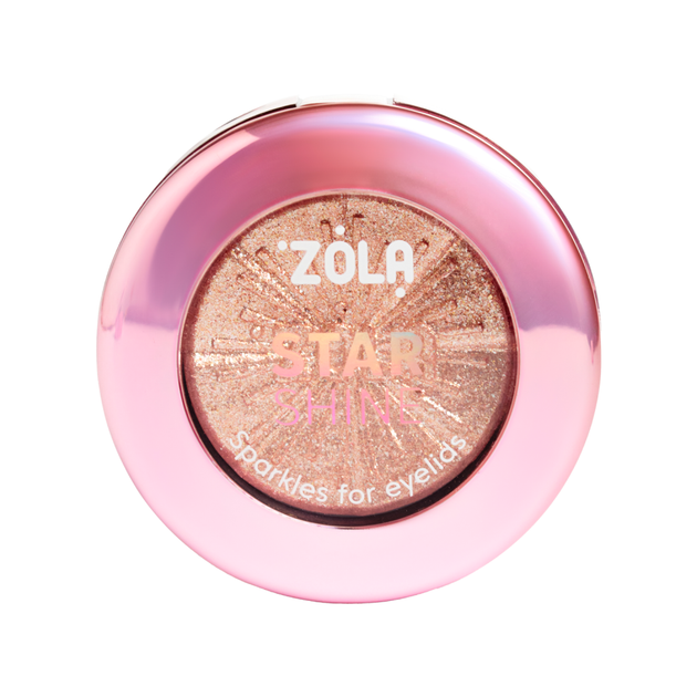 Блискітки для повік Zola STAR SHINE SPARKLE Rose Gold - изображение 2