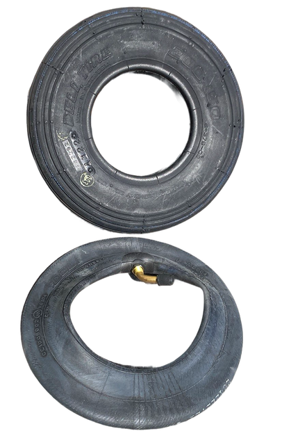 Шина с камерой 200×50 Deli Tire - качественная пневматическая шина для тележек и колес - изображение 4