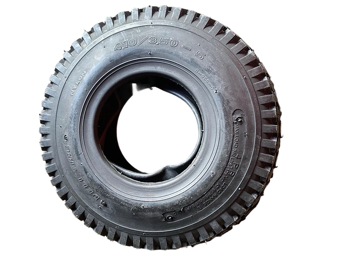 Шина с камерой 4.10/3.50-5 4PR Deli Tire - усиленная для пневматических колес тележек и тачек - Фото 8 Шина с камерой 4.10/3.50-5 4PR Deli Tire - усиленная для пневматических колес тележек и тачек - изображение 8