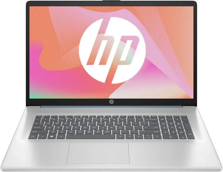 Ноутбук 17.3" HP Laptop 17-cp2001sf AMD Ryzen 3 7320U RAM 8GB SSD 256GB Windows 11 Сріблястий (UKR) (102180912) - Фото 1 Ноутбук 17.3" HP Laptop 17-cp2001sf AMD Ryzen 3 7320U RAM 8GB SSD 256GB Windows 11 Сріблястий (UKR) (102180912) - зображення 1