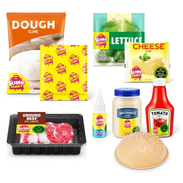 Игровой Набор Со Слаймами "бургер" Slime Mart 15905a Из Серии "shopping Basket" (397400) - изображение 3