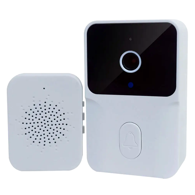Беспроводная видеокамера звонка 720P ночное видение Wi-Fi для дома белый LS-1414 - изображение 3
