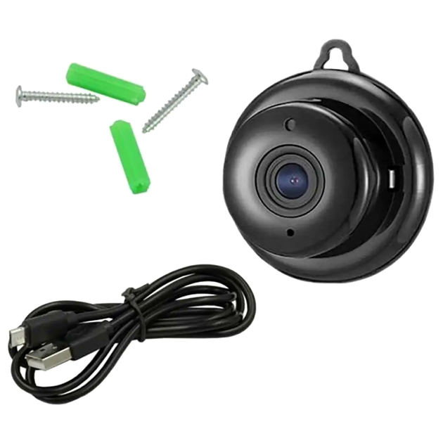 Мини WiFi камера видеонаблюдения 720p ночное видение для дома 1 шт LS-2719 - изображение 9