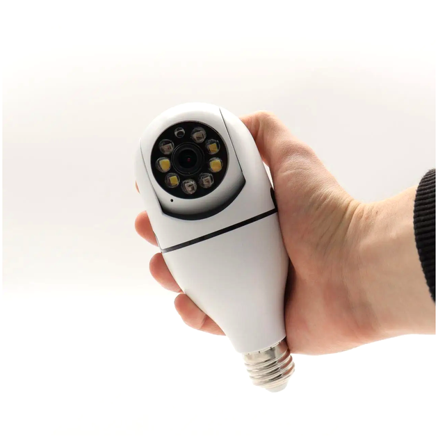 Вайфай камера 2MP с датчиком движения для дома в патрон Е27 Smart LS-385 - изображение 9