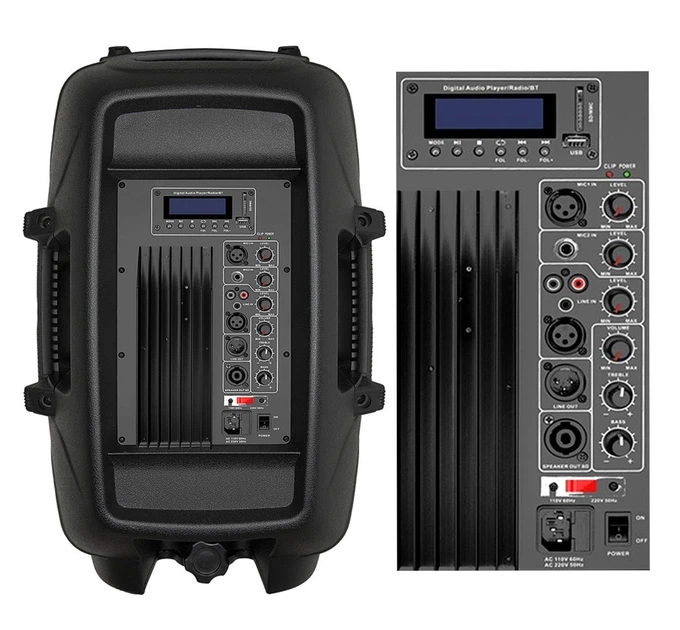 Акустический активный комплект JB15SET550W MP3/FM/BT активная + пассивная - Фото 3 Акустический активный комплект JB15SET550W MP3/FM/BT активная + пассивная - изображение 3
