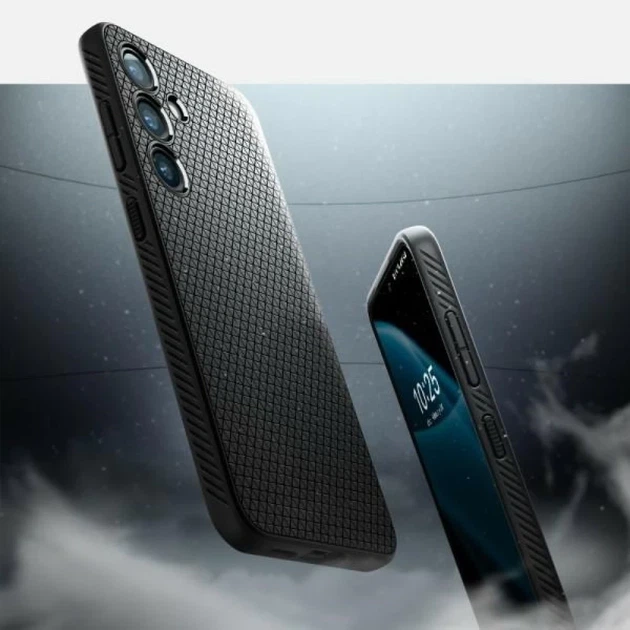 Чехол Spigen Liquid Air для Samsung Galaxy S24 (S921) Matte Black (ACS07347) - Фото 12 Чехол Spigen Liquid Air для Samsung Galaxy S24 (S921) Matte Black (ACS07347) - изображение 12