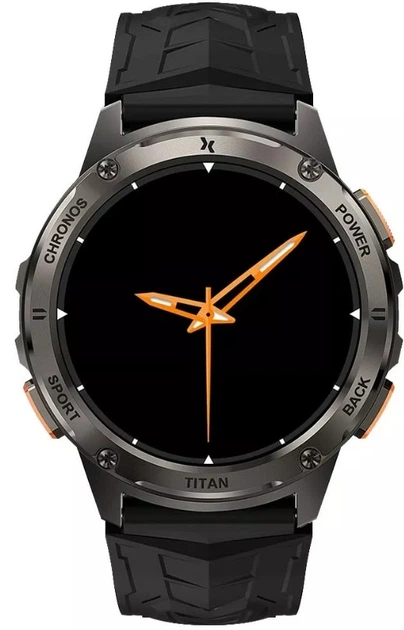 Смарт-часы Maxcom FW110 Titan Chronos Black (MAXCOMFW110TITANBLACK) - Фото 5 Смарт-часы Maxcom FW110 Titan Chronos Black (MAXCOMFW110TITANBLACK) - изображение 5