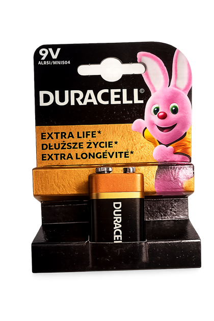 Батарейка Duracell 9V Extra Life 6LR61/MN1604 алкалиновая - Фото 2 Батарейка Duracell 9V Extra Life 6LR61/MN1604 алкалиновая - изображение 2