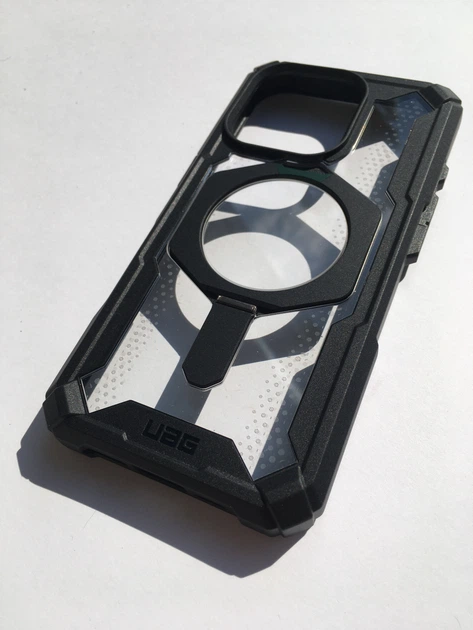 Чохол протиударний UAG Plasma XTE MagSafe (Original) для iPhone 16 Pro (6.3") Black 11447411404G - Фото 5 Чохол протиударний UAG Plasma XTE MagSafe (Original) для iPhone 16 Pro (6.3") Black 11447411404G - зображення 5