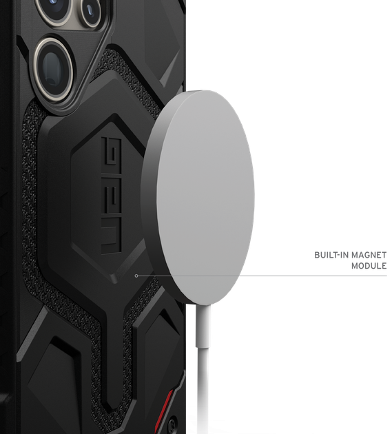 Чехол противоударный UAG MonoPro MagSafe (Original) для Samsung Galaxy S25 Ultra (S938) Carbon Fiber 214464114242 - Фото 4 Чехол противоударный UAG MonoPro MagSafe (Original) для Samsung Galaxy S25 Ultra (S938) Carbon Fiber 214464114242 - изображение 4