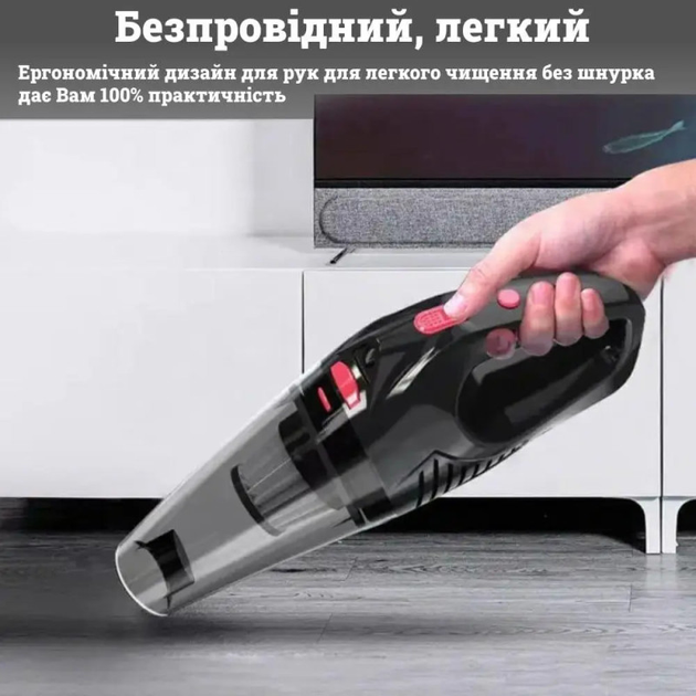 Беспроводной пылесос Moltis A1 120W сила всасывания 8000Pa 10005 - изображение 2