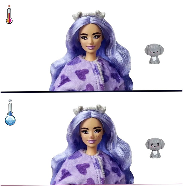 Кукла Barbie Cutie Reveal в костюме собачки с 10 сюрпризами для детей от 3 лет - изображение 2