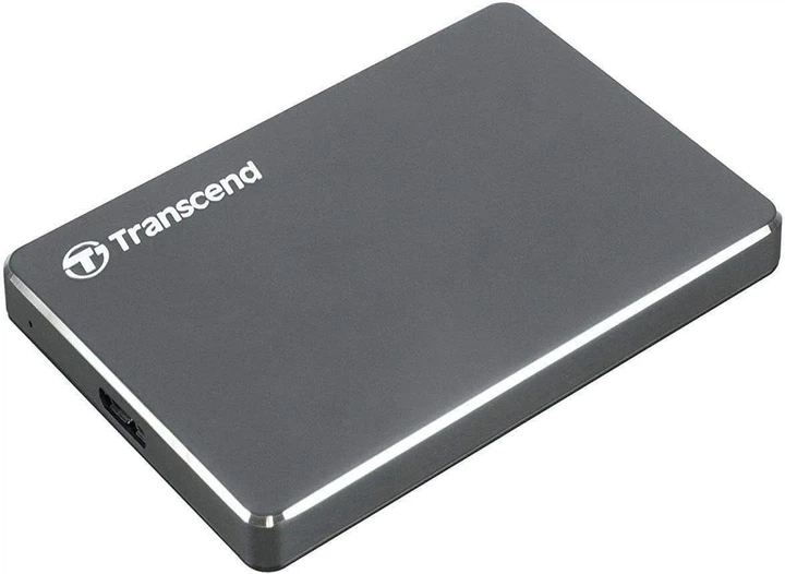 Внешний жёсткий диск Transcend HDD StoreJet 25C3N 2TB (TS2TSJ25C3N) Iron Grey (TS2TSJ25C3N.) - изображение 2