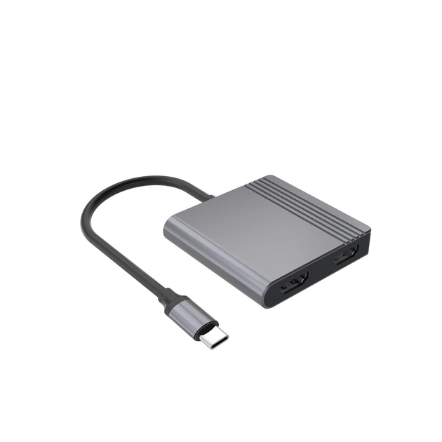 Док-станція Cablexpert USB-C 3-в-1 (A-CM-COMBO3-04) ( 24410 ) - зображення 2