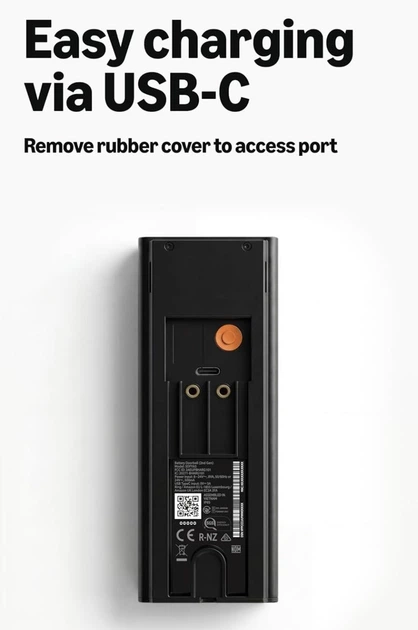 Розумний дверний дзвінок Ring Battery Doorbell Retinal 2K video 6x покращене масштабування двостороння розмова та вбудований акумулятор, модель 2026року - Speckled Gray - зображення 6