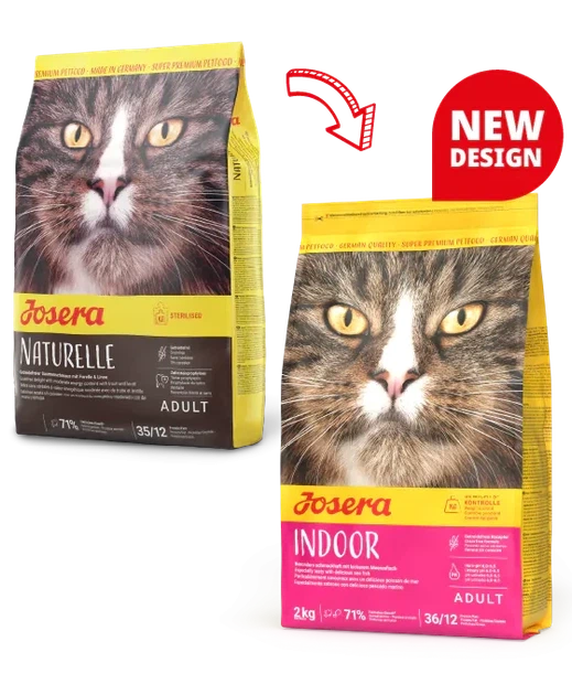 JOSERA Indoor (Naturelle) 10 кг - Беззерновий корм з фореллю для котів - Фото 2 JOSERA Indoor (Naturelle) 10 кг - Беззерновий корм з фореллю для котів - изображение 2