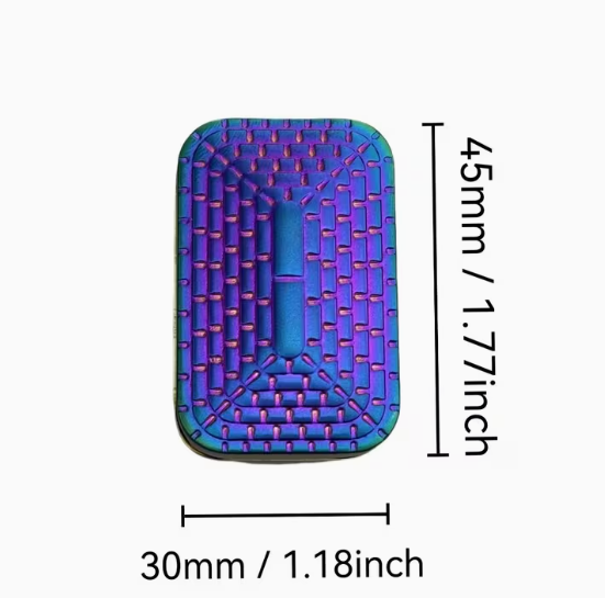Магнітний слайдер антистрес Purple Blue іграшка з металу фіджет - изображение 6