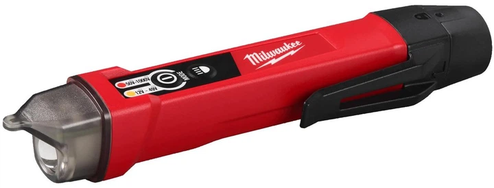 Детектор напряжения бесконтактный Milwaukee NCVDDF с двойным диапазоном и фонариком 12-1000 В 4933500162 - Фото 1 Детектор напряжения бесконтактный Milwaukee NCVDDF с двойным диапазоном и фонариком 12-1000 В 4933500162 - изображение 1