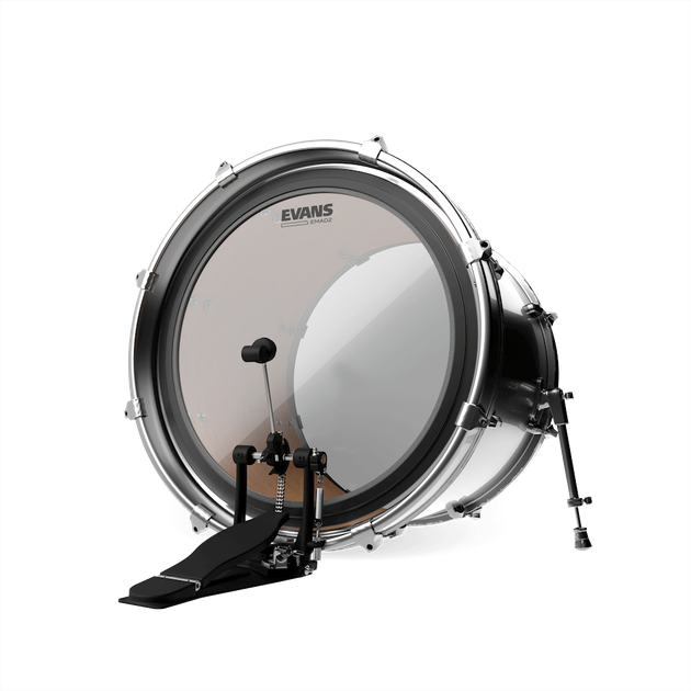 Пластик для бас-барабана Evans 22" EMAD2 CLEAR Bass - Фото 2 Пластик для бас-барабана Evans 22" EMAD2 CLEAR Bass - зображення 2