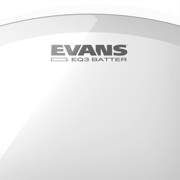 Пластик для бас-барабана Evans 20" EQ3 CLEAR Bass - Фото 3 Пластик для бас-барабана Evans 20" EQ3 CLEAR Bass - зображення 3