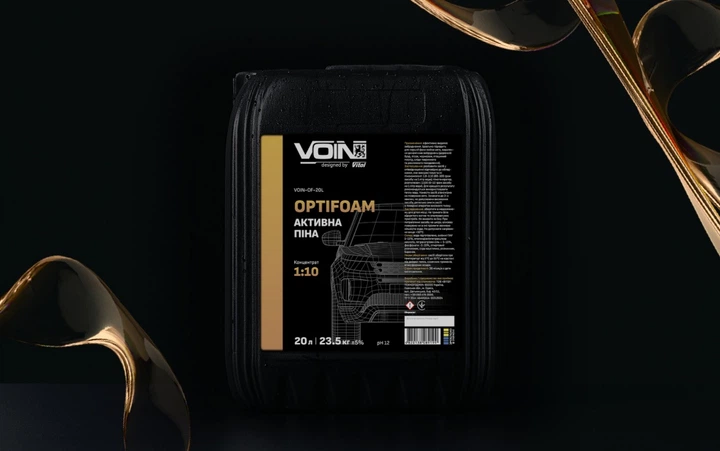 Активная пена VOIN OptiFoam 1:8-1:10 20 л V15623 - изображение 3