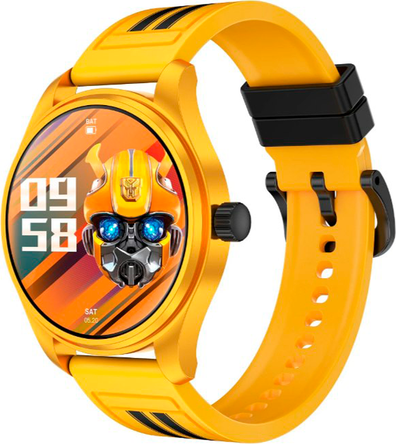 Детские смарт-часы Maxcom TF20 Yellow (TF20YEL) - Фото 1 Детские смарт-часы Maxcom TF20 Yellow (TF20YEL) - изображение 1