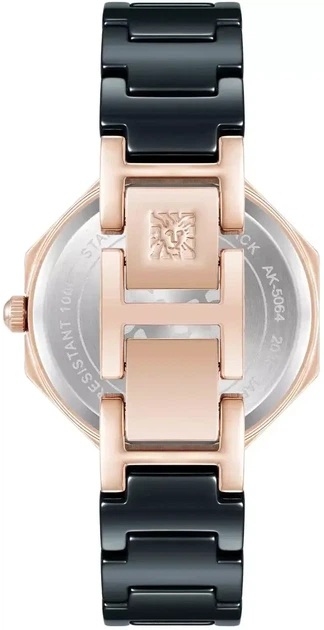 Годинник жіночий Anne Klein AK/5064GNBK - зображення 5