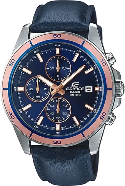 Годинник чоловічий Casio Edifice EFR-526L-2A - Фото 1 Годинник чоловічий Casio Edifice EFR-526L-2A - зображення 1