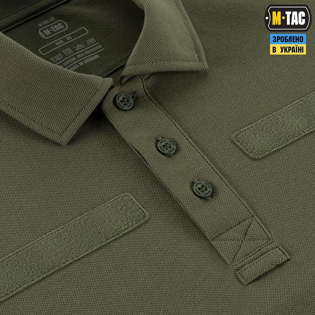 Поло M-Tac 65/35, Army Olive, L - зображення 4