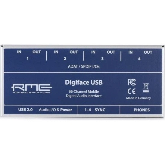Аудиоинтерфейс RME Digiface USB (285336) - Фото 2 Аудиоинтерфейс RME Digiface USB (285336) - изображение 2
