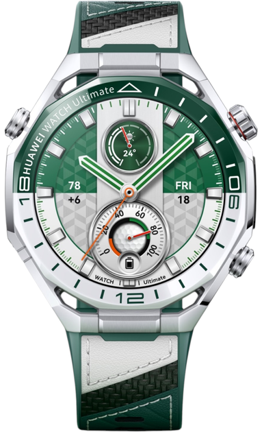 Смарт-годинник Huawei Watch Ultimate 2 Green White (55020GNT) - Фото 5 Смарт-годинник Huawei Watch Ultimate 2 Green White (55020GNT) - зображення 5