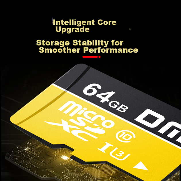 Карта памяти DM microSDXC 64GB Class 10 - Фото 5 Карта памяти DM microSDXC 64GB Class 10 - изображение 5