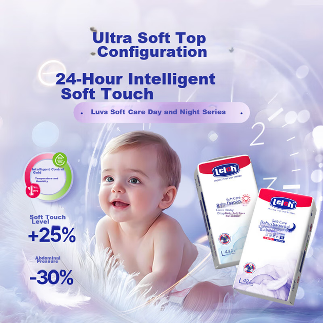 Подгузники Lelch Black Gold Soft Night ночные ультратонкие, 9-14 кг, 42 шт - изображение 5