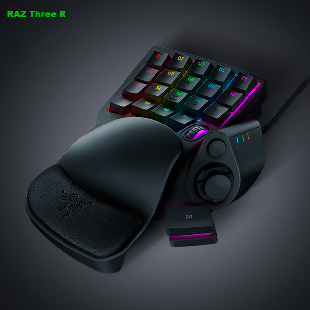 Клавиатура Razer Talos V2 механическая проводная, одноручная, RGB, для киберспорта - Фото 5 Клавиатура Razer Talos V2 механическая проводная, одноручная, RGB, для киберспорта - изображение 5