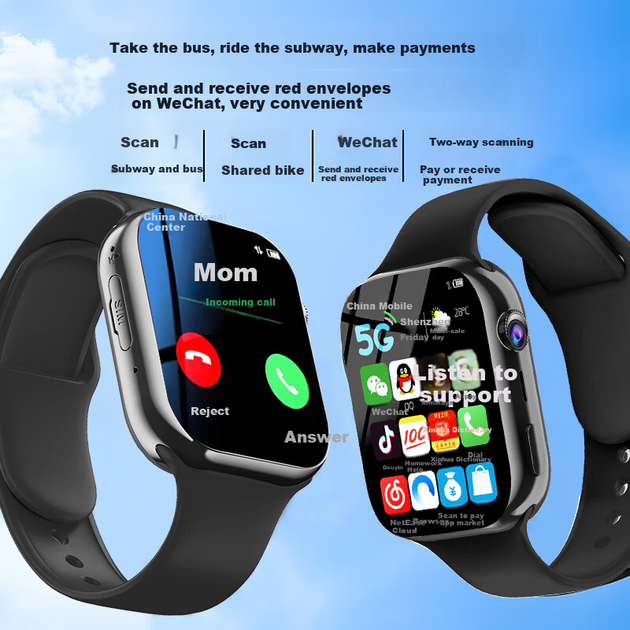 PALMHANG Huaqiangbei S10 Ultra 3 Top Edition Cellular Smartwatch 5G Full Network Watch з слотом для SIM-картки Sports Smartwatch для дорослих, чоловіків, жінок, учнів старших класів, ігровий годинник з великою пам'яттю - изображение 5