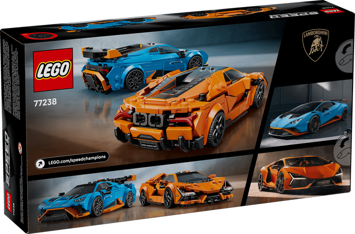 Конструктор LEGO Speed Champions Подвійний пакет Lamborghini 607 деталей (77238) - Фото 1 Конструктор LEGO Speed Champions Подвійний пакет Lamborghini 607 деталей (77238) - зображення 1