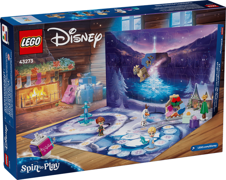 Конструктор LEGO Disney Рождественский календарь обратного отсчета 2025 231 деталь (43273) - Фото 1 Конструктор LEGO Disney Рождественский календарь обратного отсчета 2025 231 деталь (43273) - изображение 1