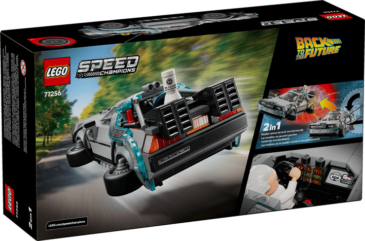 Конструктор LEGO «Машина часу» з фільму «Назад у майбутнє» 357 деталей (77256) - Фото 1 Конструктор LEGO «Машина часу» з фільму «Назад у майбутнє» 357 деталей (77256) - зображення 1