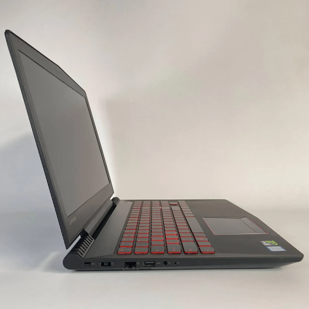 Игровой ноутбук Lenovo Legion Y720-15IKBN / 15.6" (1920x1080) IPS / Intel Core i7-7700HQ (4 (8) ядра по 2.8 - 3.8 GHz) / 16 GB DDR4 / 128 GB SSD + 1000 GB HDD / nVidia Geforce GTX 1050 Ti, 4 GB GDDR5, 128-bit / HDMI б/у + Подарок Беспроводная мышь / USB - Фото 4 Игровой ноутбук Lenovo Legion Y720-15IKBN / 15.6" (1920x1080) IPS / Intel Core i7-7700HQ (4 (8) ядра по 2.8 - 3.8 GHz) / 16 GB DDR4 / 128 GB SSD + 1000 GB HDD / nVidia Geforce GTX 1050 Ti, 4 GB GDDR5, 128-bit / HDMI б/у + Подарок Беспроводная мышь / USB - изображение 4