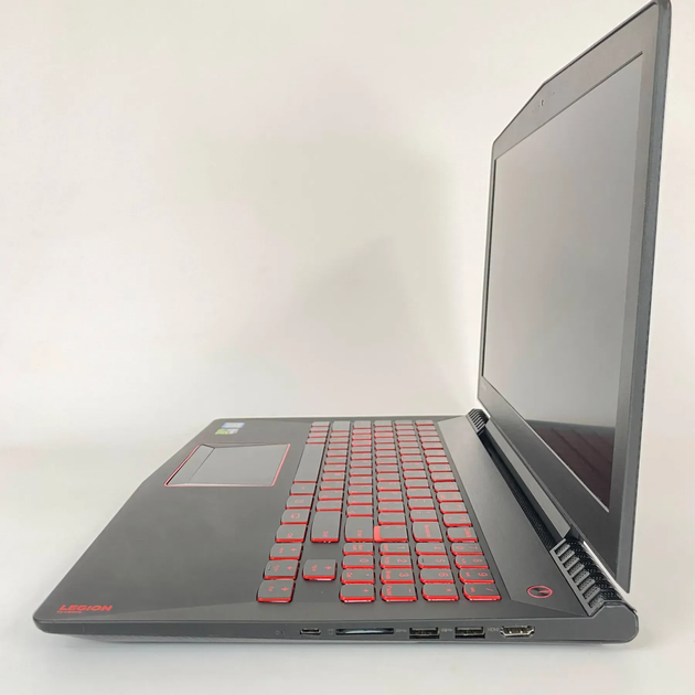 Игровой ноутбук Б-класс Lenovo Legion Y720-15IKBN / 15.6" (1920x1080) IPS / Intel Core i7-7700HQ (4 (8) ядра по 2.8 - 3.8 GHz) / 16 GB DDR4 / 128 GB SSD + 1000 GB HDD / nVidia Geforce GTX 1050 Ti, 4 GB GDDR5, 128-bit / HDMI / USB Type-C б/у + Подарок Мышь - Фото 5 Игровой ноутбук Б-класс Lenovo Legion Y720-15IKBN / 15.6" (1920x1080) IPS / Intel Core i7-7700HQ (4 (8) ядра по 2.8 - 3.8 GHz) / 16 GB DDR4 / 128 GB SSD + 1000 GB HDD / nVidia Geforce GTX 1050 Ti, 4 GB GDDR5, 128-bit / HDMI / USB Type-C б/у + Подарок Мышь - изображение 5