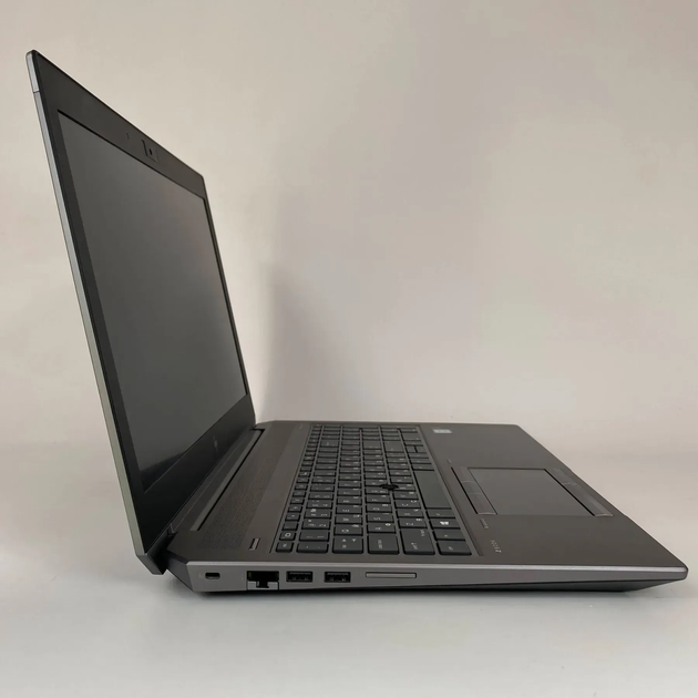 Мобильная рабочая станция HP zBook 15 G6 / 15.6" (1920x1080) IPS / Intel Core i5-9400H (4 (8) ядра по 2.5 - 4.3 GHz) / 16 GB DDR4 / 512 GB SSD / nVidia Quadro T1000, 4 GB GDDR5, 128-bit / Fingerprint / WebCam б/у + Подарок Беспроводная мышь / USB - Фото 4 Мобильная рабочая станция HP zBook 15 G6 / 15.6" (1920x1080) IPS / Intel Core i5-9400H (4 (8) ядра по 2.5 - 4.3 GHz) / 16 GB DDR4 / 512 GB SSD / nVidia Quadro T1000, 4 GB GDDR5, 128-bit / Fingerprint / WebCam б/у + Подарок Беспроводная мышь / USB - изображение 4
