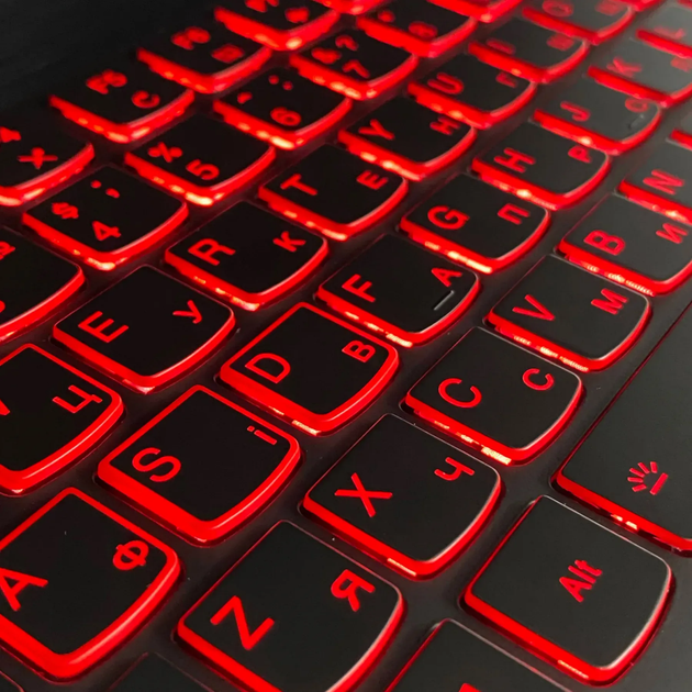 Игровой ноутбук Lenovo Legion Y720-15IKBN / 15.6" (1920x1080) IPS / Intel Core i7-7700HQ (4 (8) ядра по 2.8 - 3.8 GHz) / 16 GB DDR4 / 128 GB SSD + 1000 GB HDD / nVidia Geforce GTX 1050 Ti, 4 GB GDDR5, 128-bit / HDMI / WebCam б/у + Подарок Мышь / USB - изображение 6