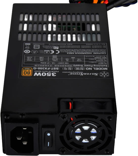Zasilacz SilverStone SST-FX350-G 350W (4710007225912) - Zdjęcie 2 Zasilacz SilverStone SST-FX350-G 350W (4710007225912) - obraz 2