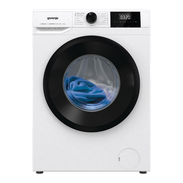 Пральна машина GORENJE W3NGPI72SBS - Фото 1 Пральна машина GORENJE W3NGPI72SBS - изображение 1